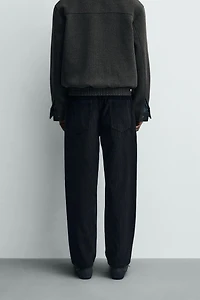 STRAIGHT FIT CORDUROY PANTS