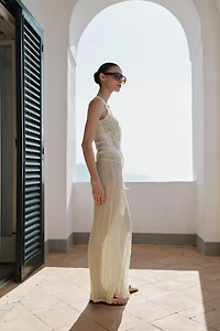 CROCHET COMBINATION PANTS