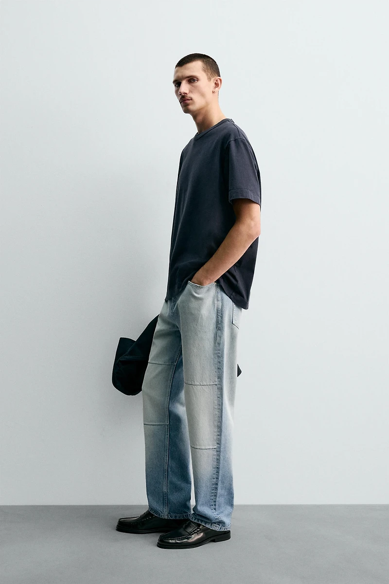 RELAXED FIT BINDING T-SHIRT