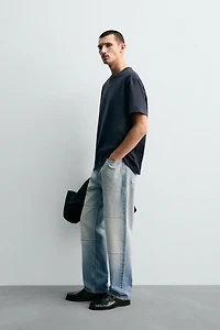 RELAXED FIT BINDING T-SHIRT
