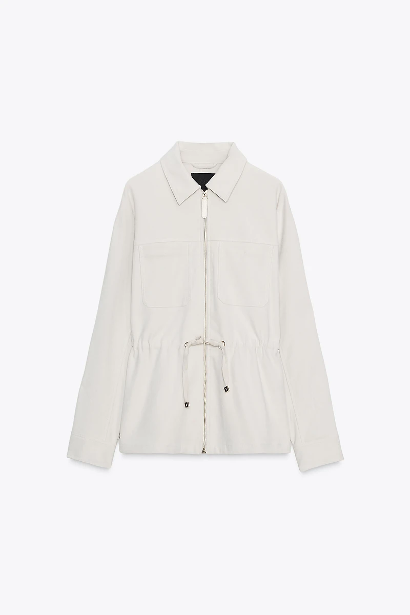 ADJUSTABLE WAIST POCKET JACKET