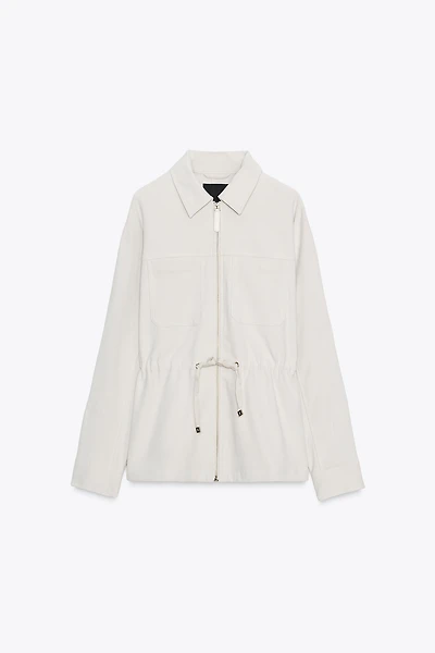 ADJUSTABLE WAIST POCKET JACKET