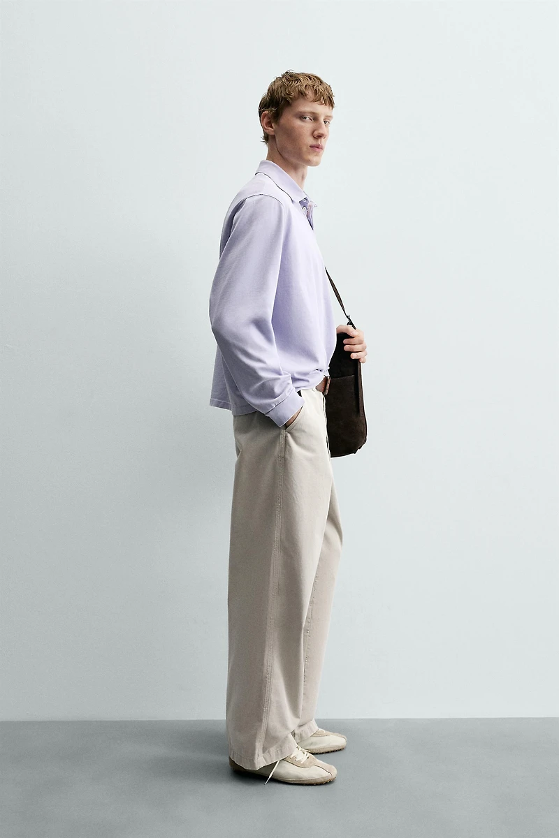 SWEAT POLO REGULAR FIT