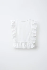 SWISS EMBROIDERED T-SHIRT