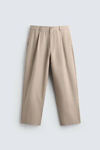 PANTALON FLUIDE PLIS