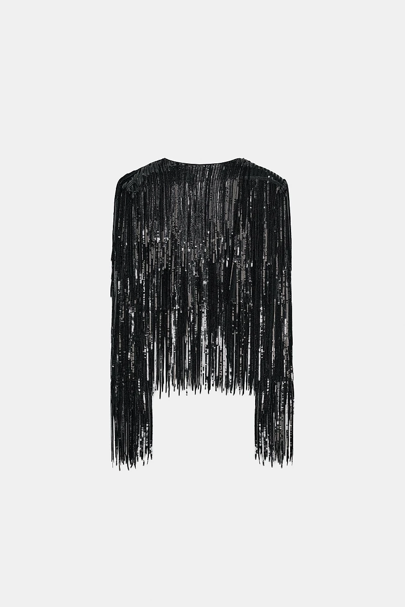 ZW COLLECTION LIMITED EDITION FRINGED JACKET