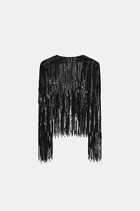 ZW COLLECTION LIMITED EDITION FRINGED JACKET