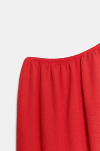 ASYMMETRIC KNIT DRESS