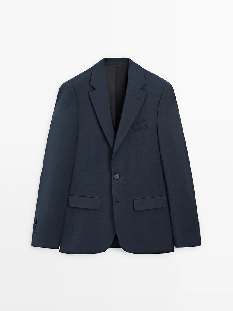 Veste de costume 100 % laine froide