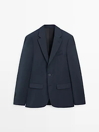 Veste de costume 100 % laine froide