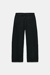 TRF BAGGY ZIPPER JEANS