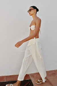 STRAIGHT LEG PAREO PANTS