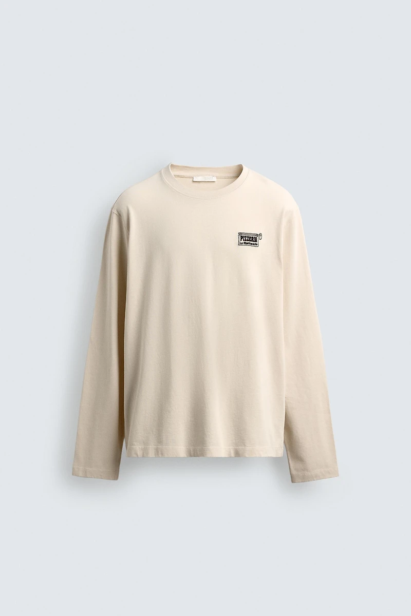 T-SHIRT À IMPRIMÉ PIZZERIA LA MONTECARLO