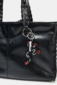 BEADED FROG CHARM