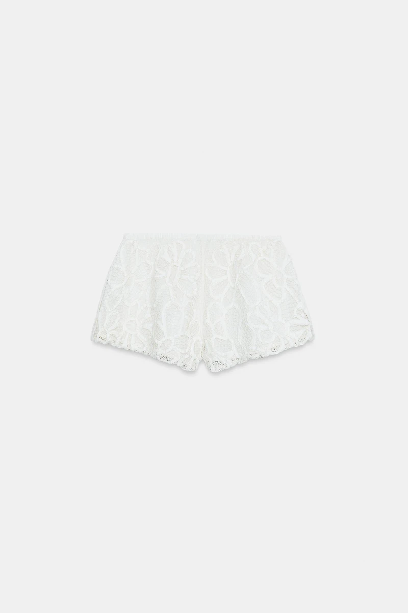 ZW COLLECTION EMBROIDERED SHORTS