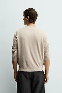REGULAR FIT WOOL JUMPER