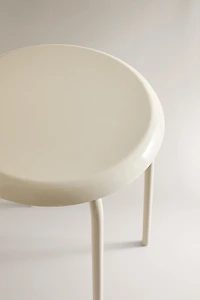 TABOURET MÉTAL LAQUÉ