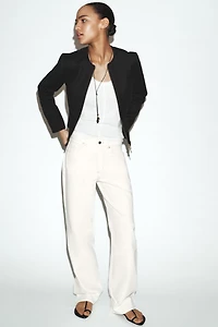 SOFT PEPLUM JACKET