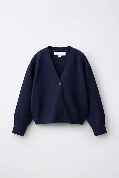 GILET EN MAILLE COL V