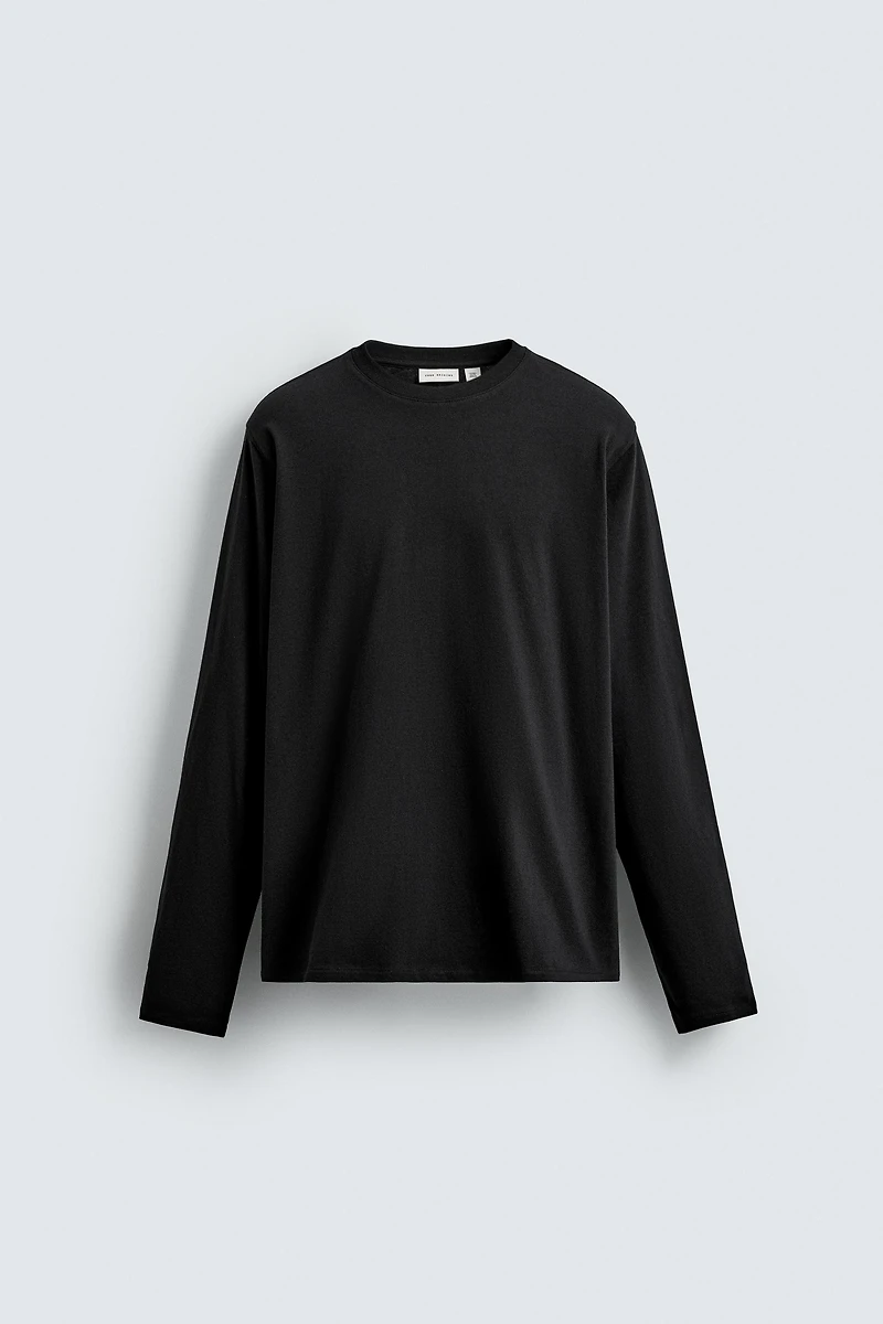 LONG SLEEVE SEAM T-SHIRT