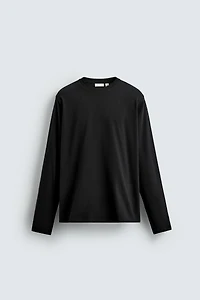 LONG SLEEVE SEAM T-SHIRT