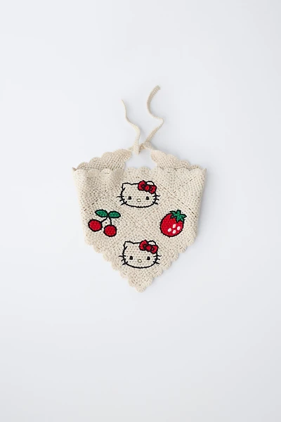 HELLO KITTY © SANRIO CROCHET KNIT BANDANA