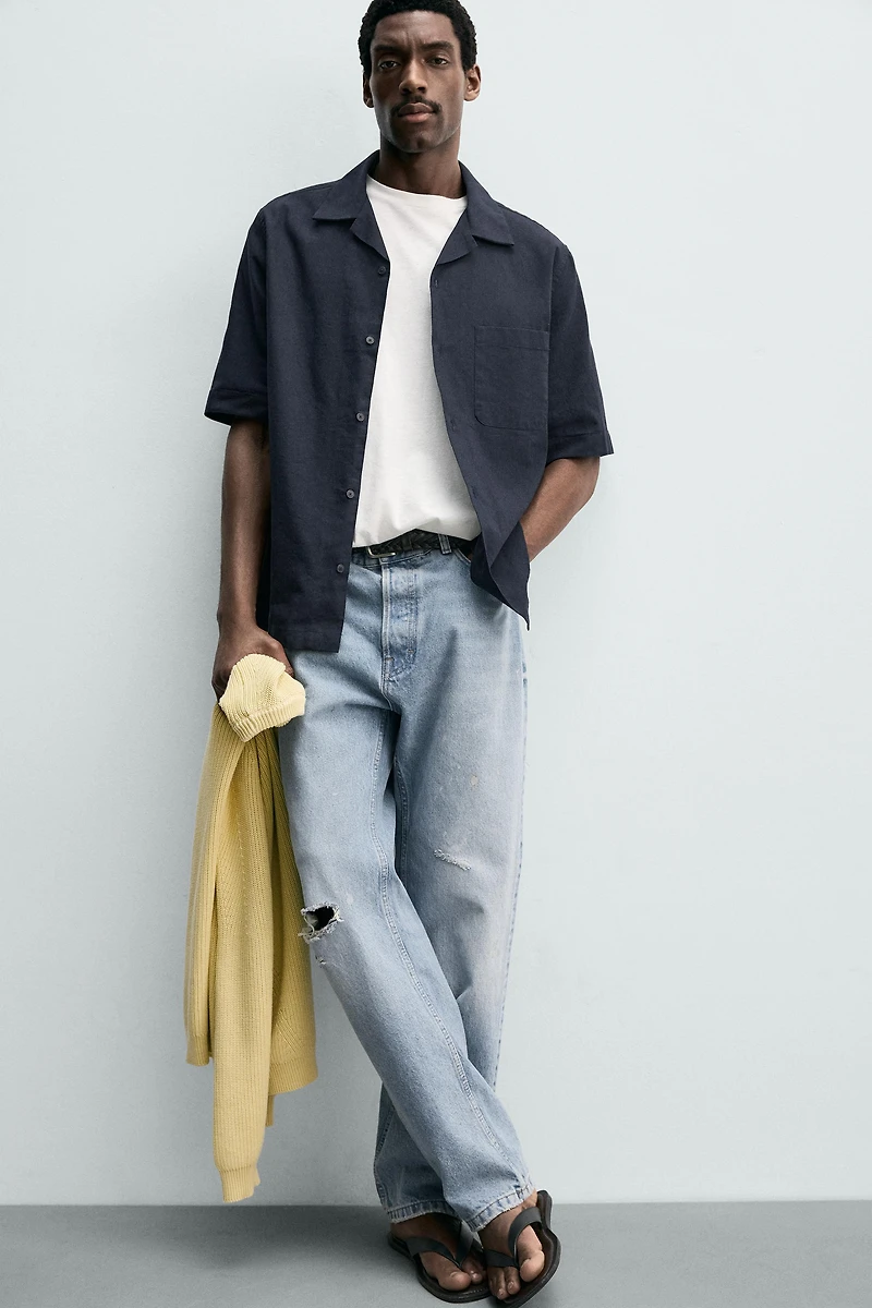 CHEMISE RELAXED FIT À POCHE