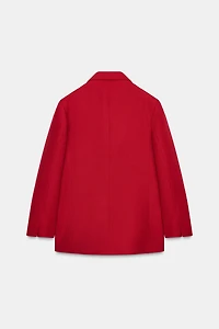 ZW COLLECTION DOUBLE-BREASTED BLAZER