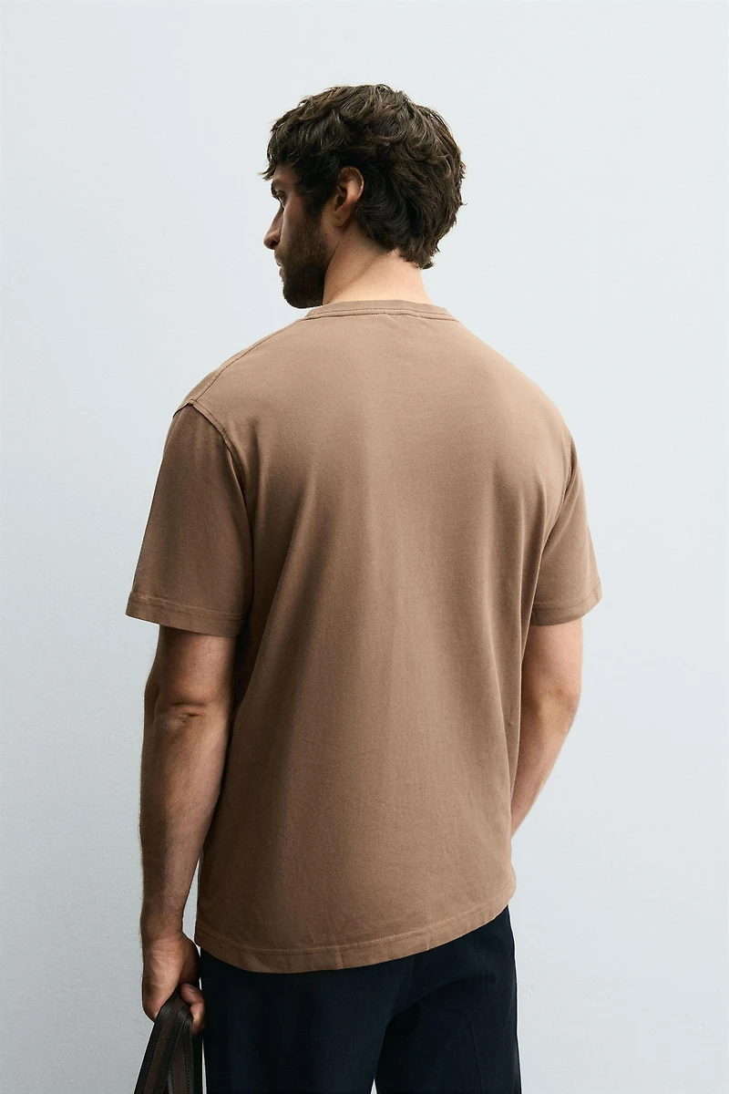 T-SHIRT DÉLAVÉ REGULAR FIT