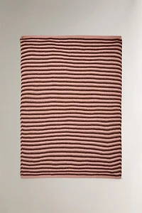 PLAID ENFANT CHENILLE RAYURES