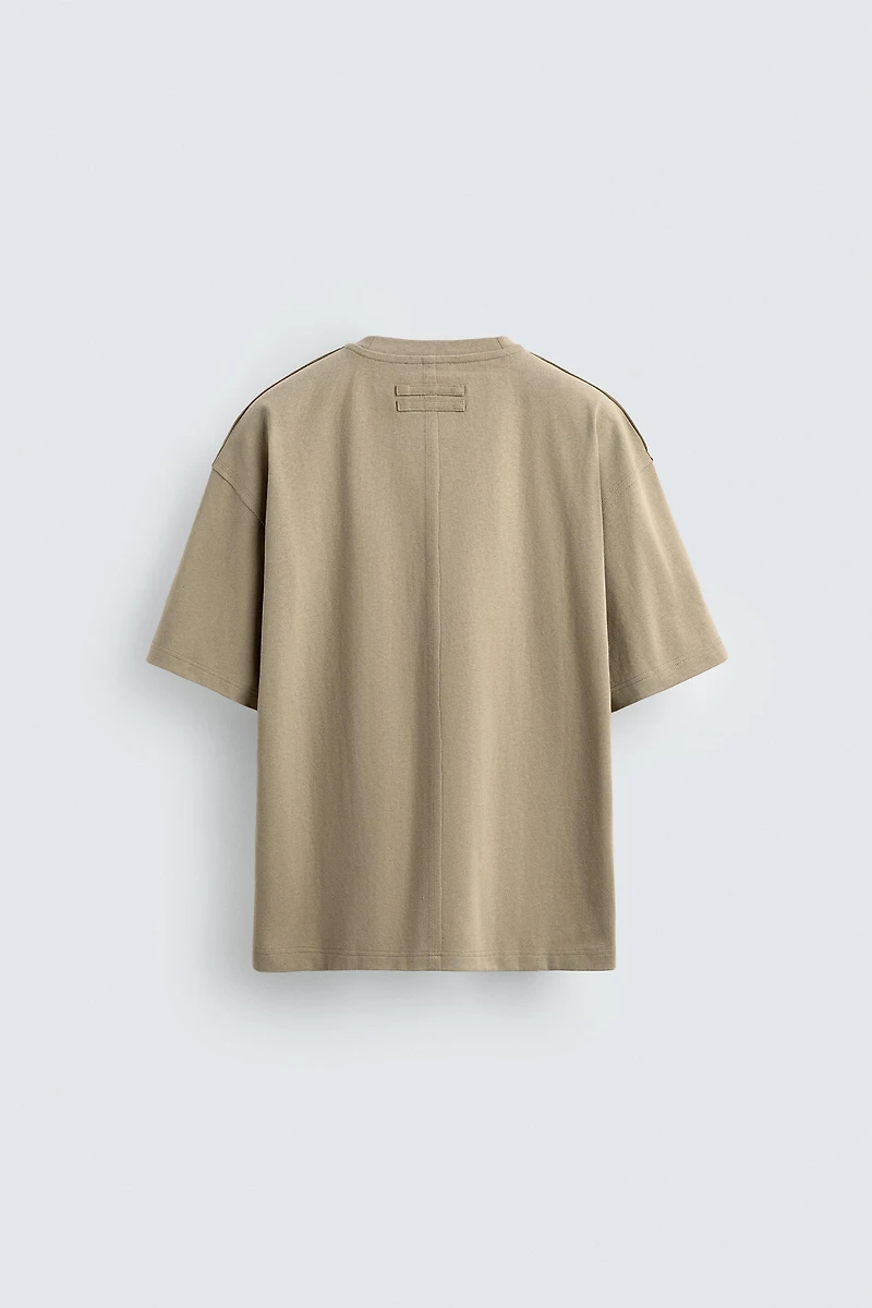 T-SHIRT HEAVYWEIGHT EFFET ENVERS