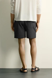 COMFORT SEERSUCKER REGULAR FIT SHORTS