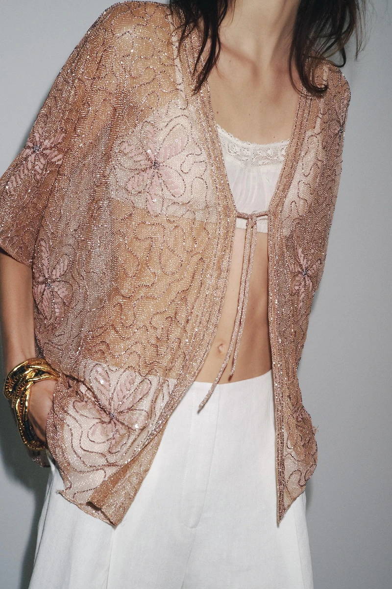 EMBROIDERED BLOUSE ZW COLLECTION