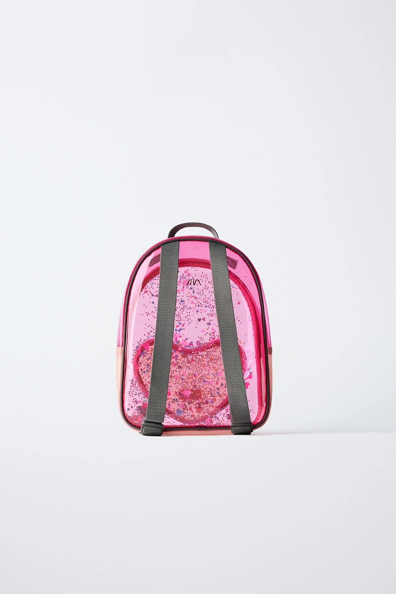 VINYL HEART MINI BACKPACK
