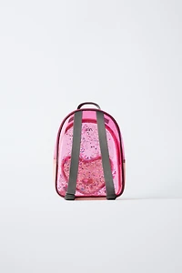 VINYL HEART MINI BACKPACK