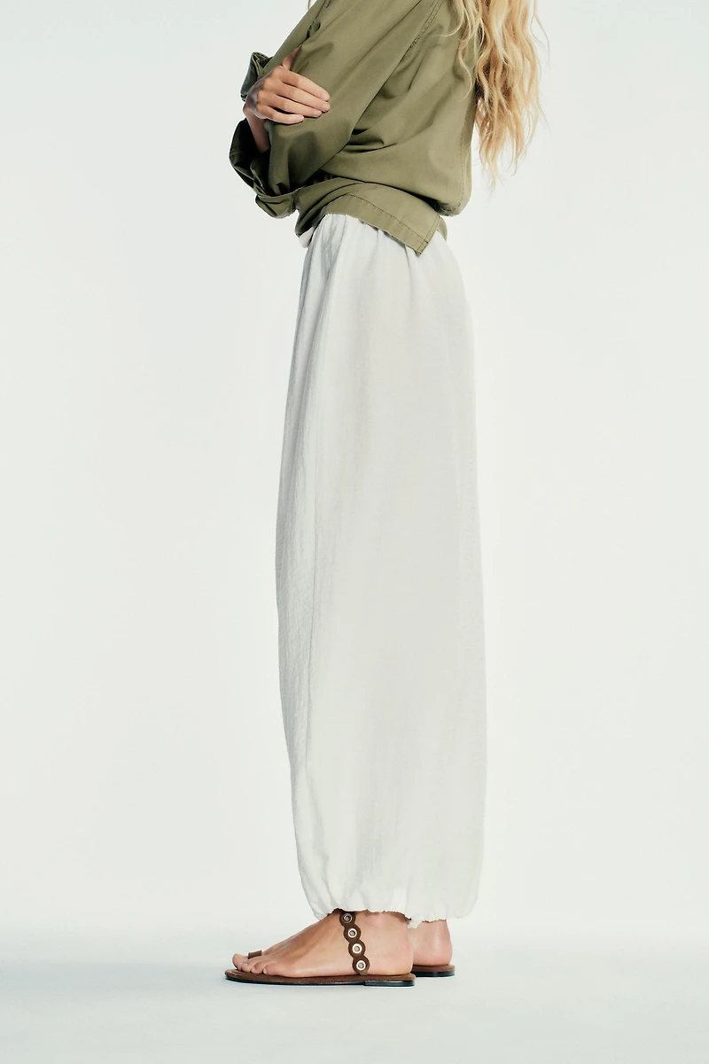 PANTALON FLUIDE BOUFFANT