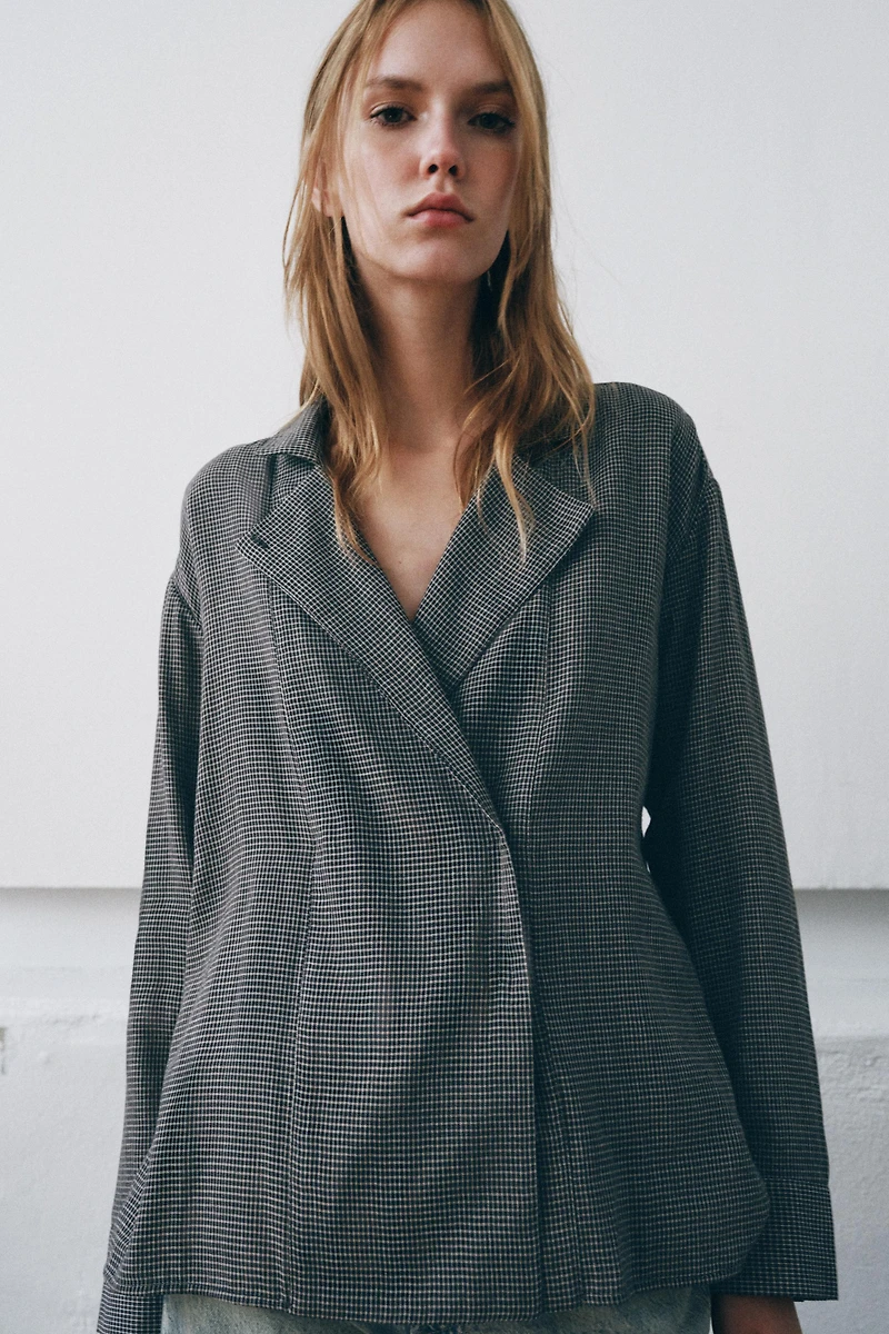PLAID SHIRT ZW COLLECTION