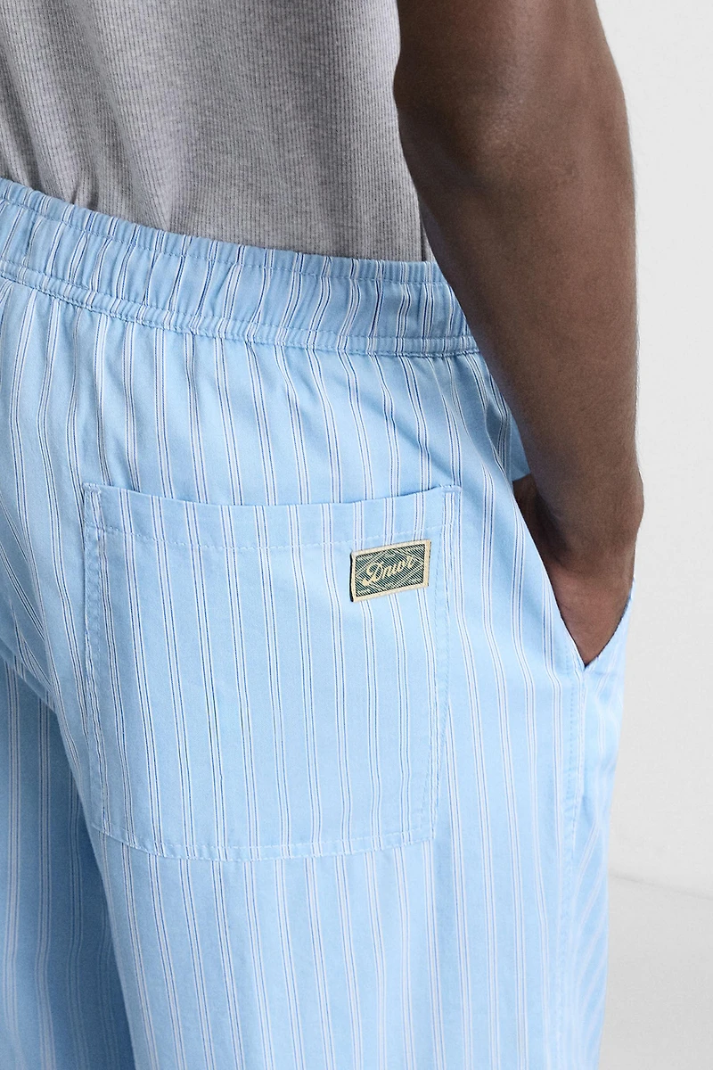 STRIPED TEXTURED PANTS