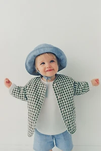 DENIM BUCKET HAT