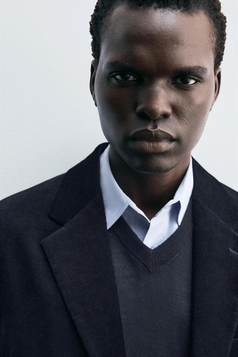 CORDUROY SUIT JACKET