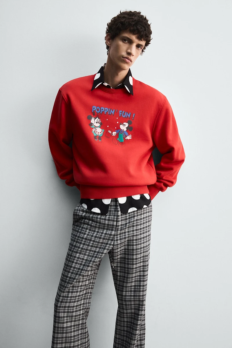 SWEAT MINNIE + MICKEY HARRY LAMBERT FOR ZARA X DISNEY