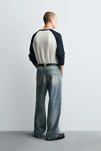 NFL MIAMI DOLPHINS EMBROIDERED RELAXED FIT JEANS