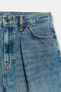 BERMUDA EN JEAN TAILLE MOYENNE ZW COLLECTION