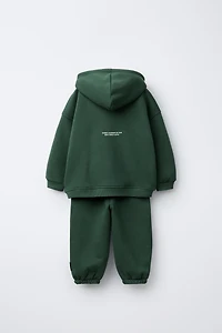 JOGGING SET WITH SWEATSHIRT AND JOGGER PANTS