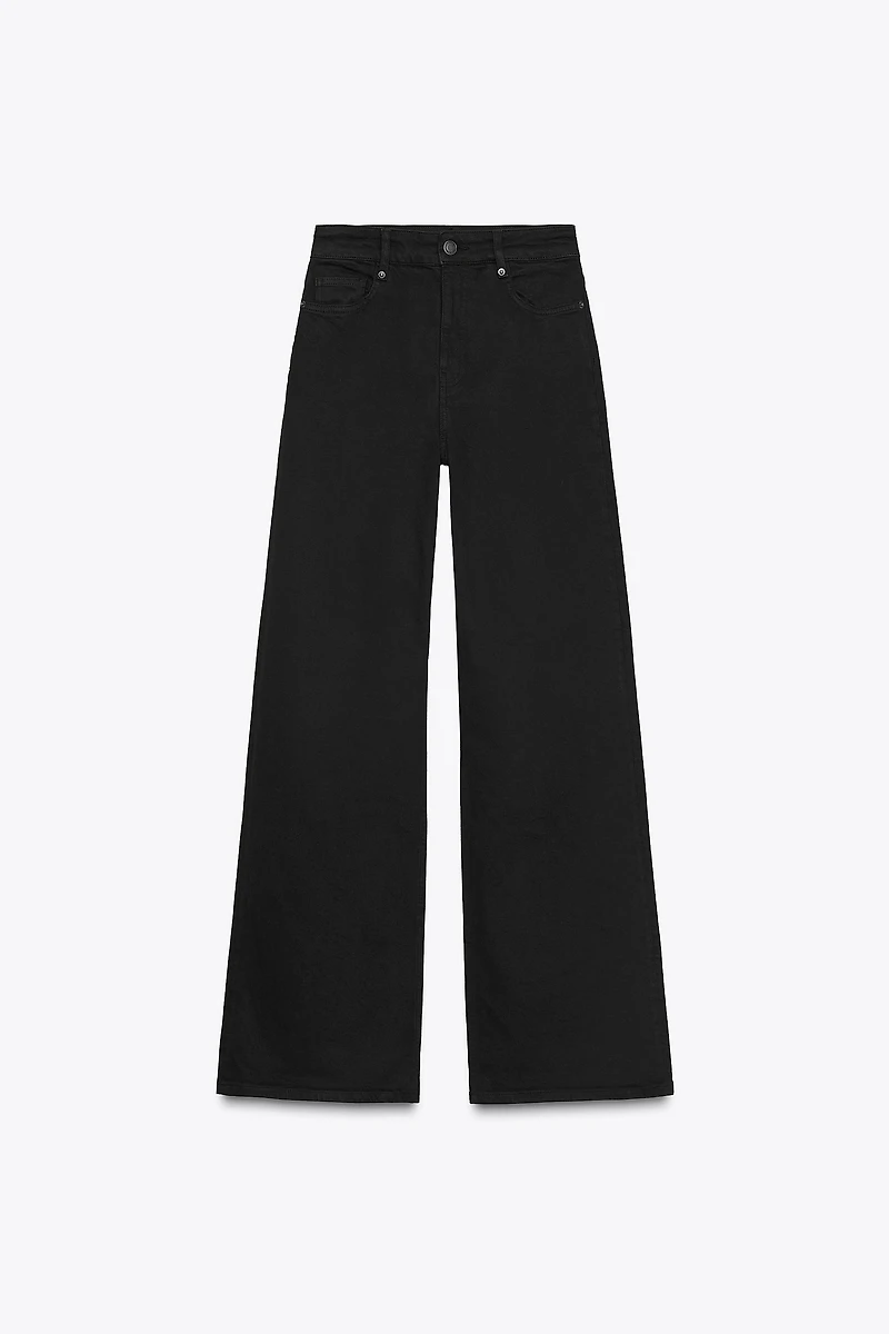 ZW COLLECTION HIGH RISE WIDE LEG JEANS