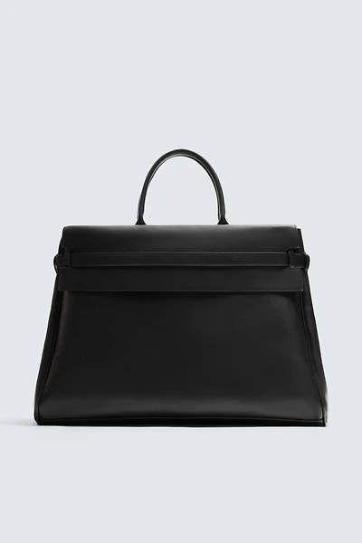 LEATHER HANDBAG