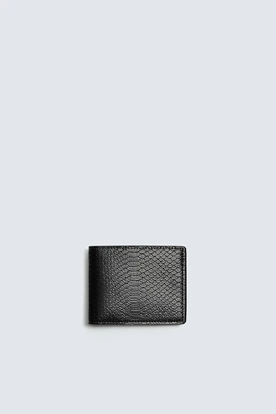 CROCODILE EMBOSSED WALLET