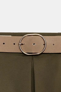 BELTED SKORT