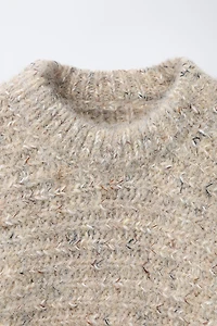 WOOL BLEND KNIT JUMPER