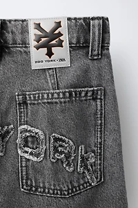 JEAN SKATER ZOO YORK® X ZARA